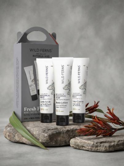 Wild Ferns Rotorua Mud Mini Body Set Fresh Fix